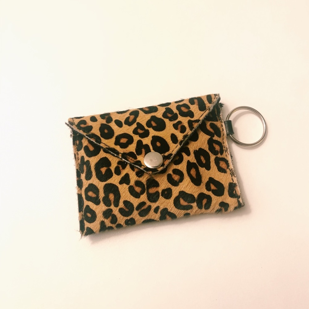 Brandy Melville Cheetah Print PonyHair Wallet